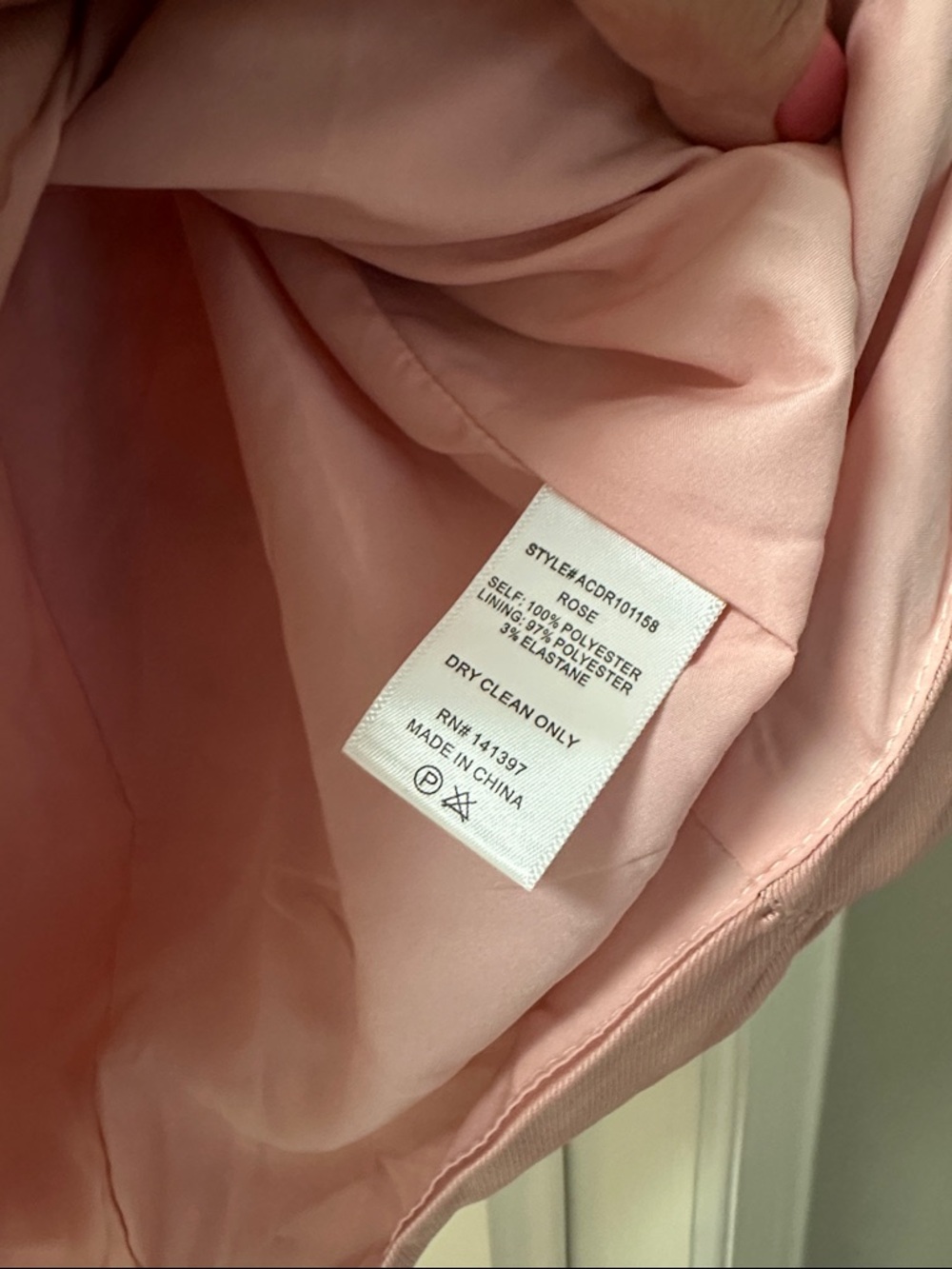 Astr the Label Merida Pink Ruched Satin Mini Dress with Keyhole Neckline - Picture 4 of 6
